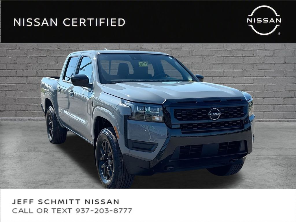 Boulder Gray Pearl 2026 Nissan Frontier Pickup Truck Four-Wheel Drive 9-Speed Automatic Overdrive