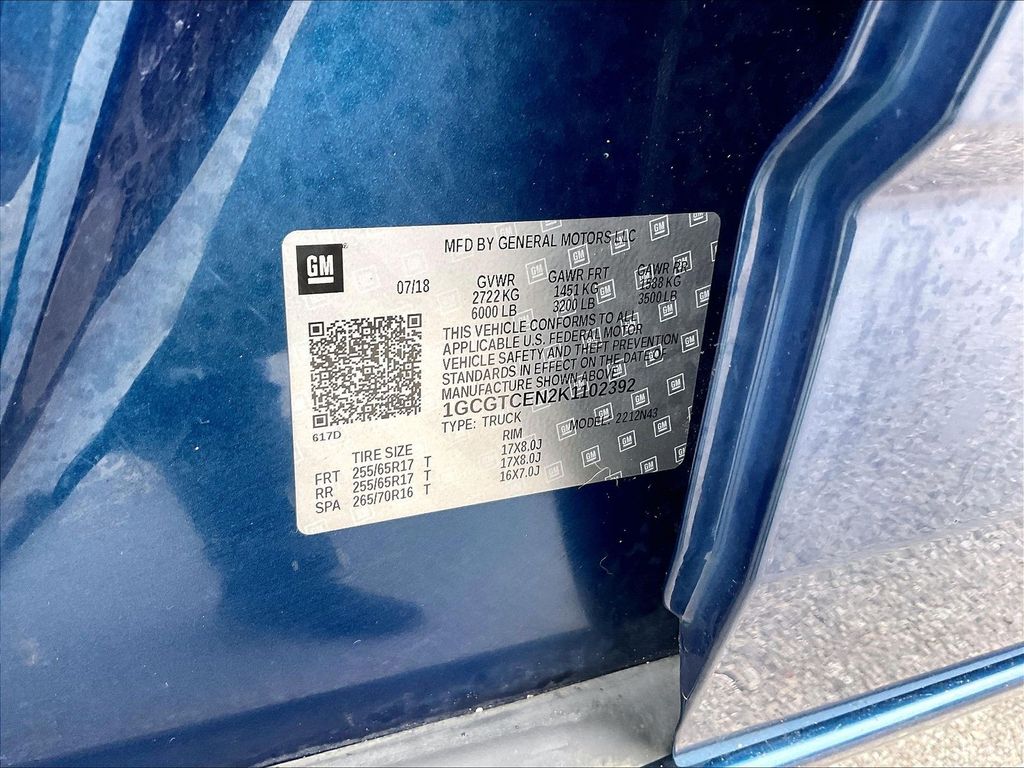 2019 Chevrolet Colorado — photo 31