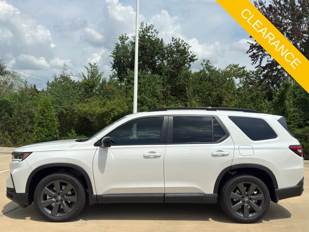2025 Honda Pilot Sport White at Bayway Cadillac of The Woodlands