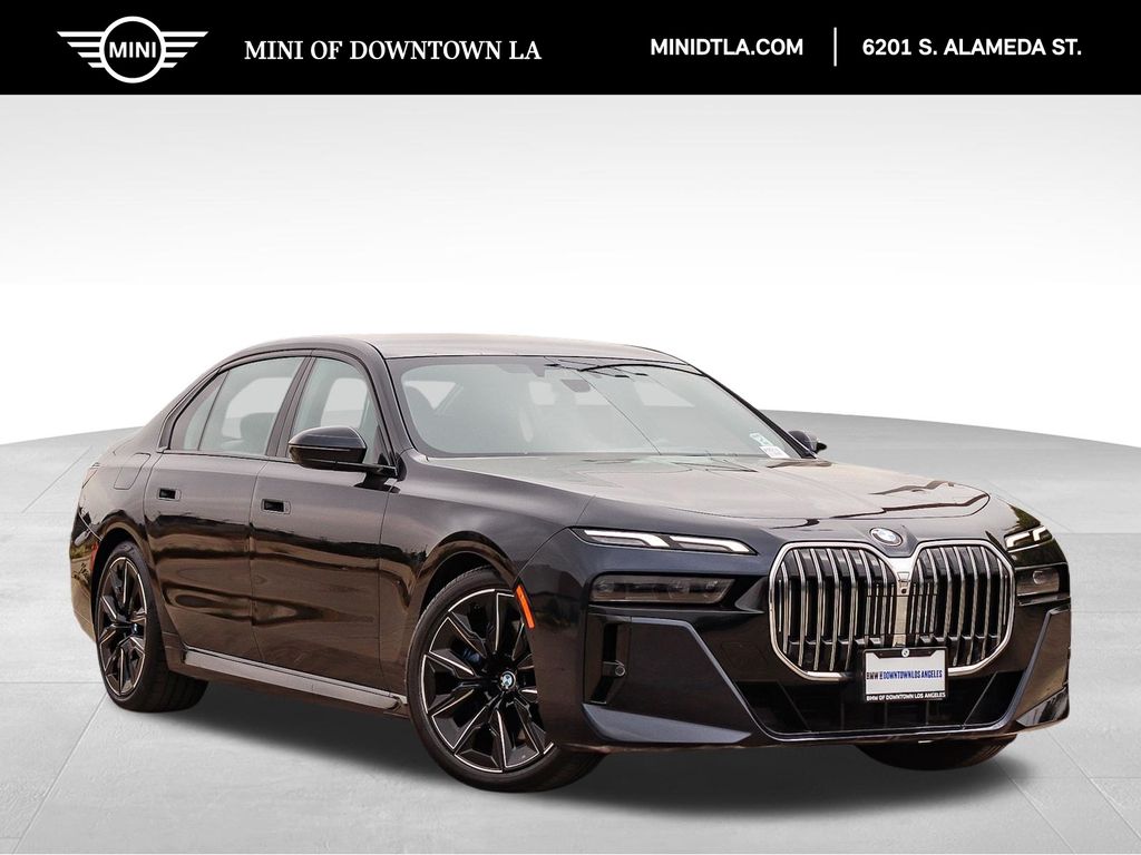 Carbon Black Metallic 2023 BMW 7 Series Sedan Rear-Wheel Drive 8-Speed Automatic