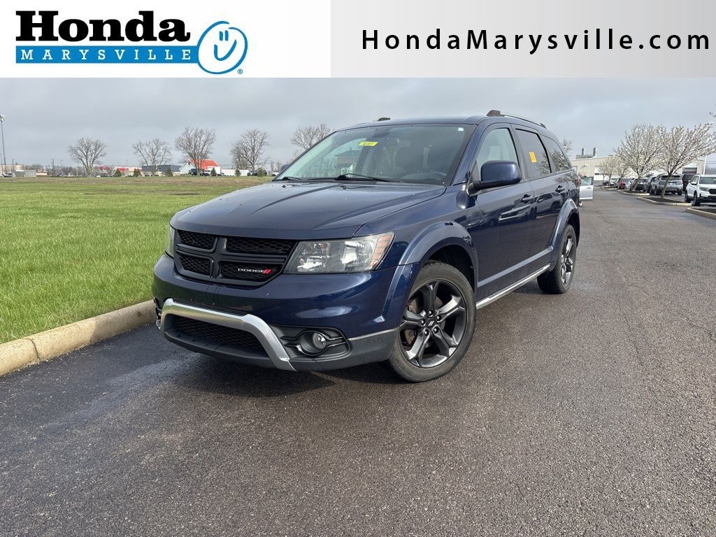 Contusion Blue Pearlcoat 2018 Dodge Journey Crossroad AWD SUV / Crossover All-Wheel Drive 6-Speed Automatic