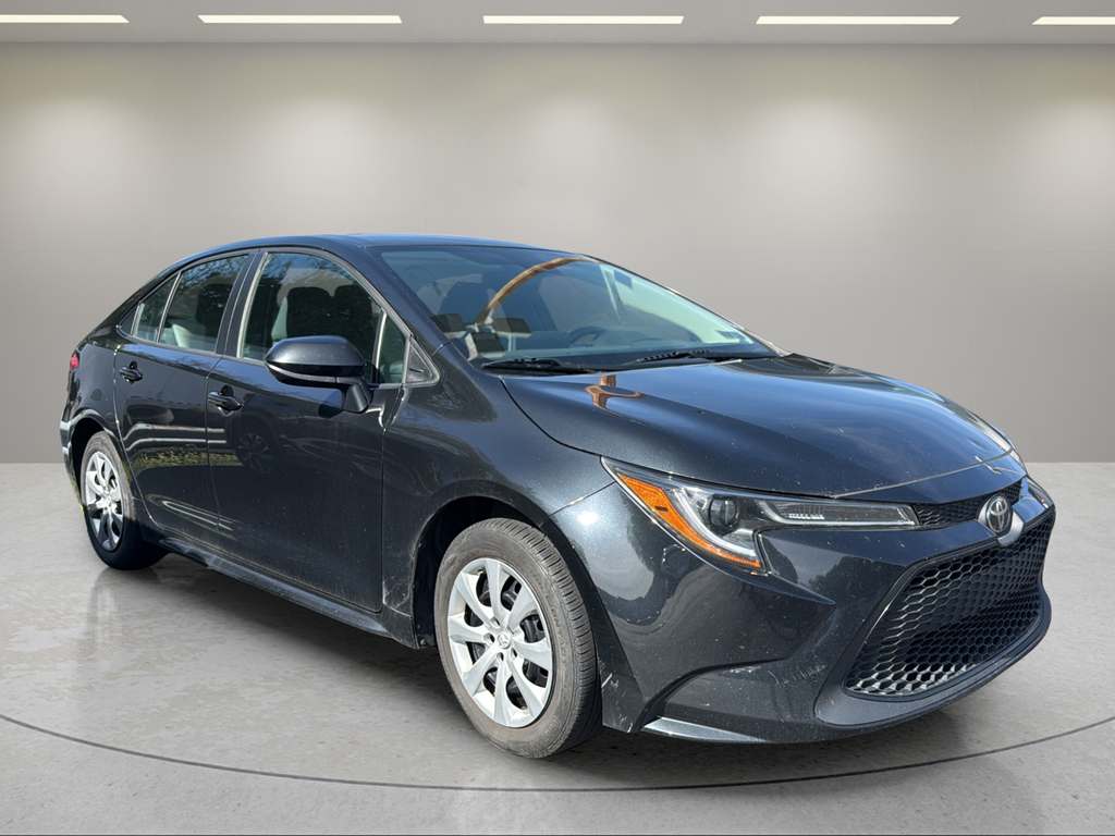 2021 Toyota Corolla LE Black at Phil Fitts Ford