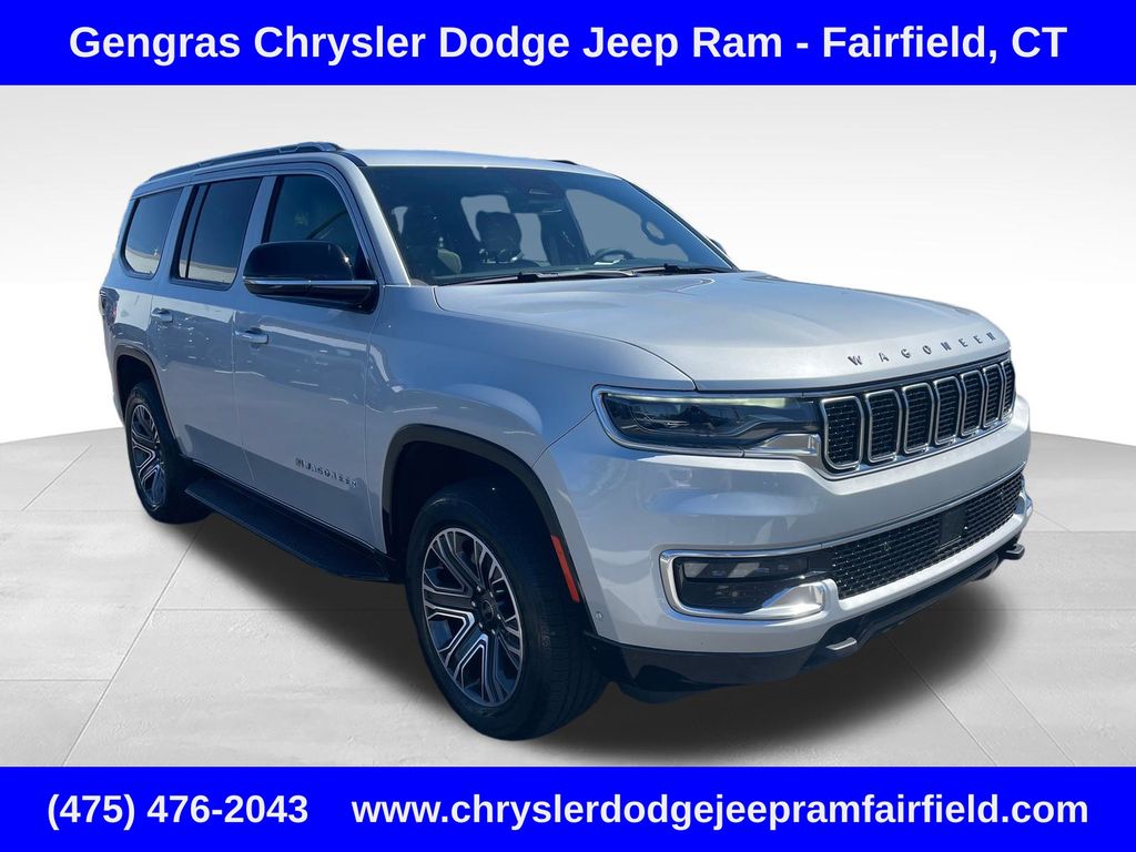 Silver Zynith 2025 Jeep Wagoneer SUV / Crossover Four-Wheel Drive 8-Speed Automatic