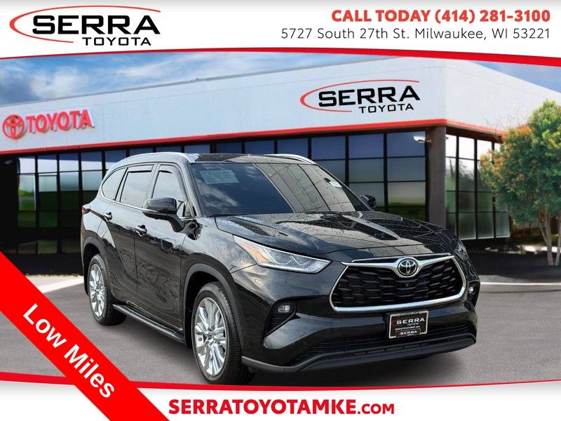 Midnight Black Metallic 2024 Toyota Highlander Limited AWD SUV / Crossover All-Wheel Drive 8-Speed Automatic