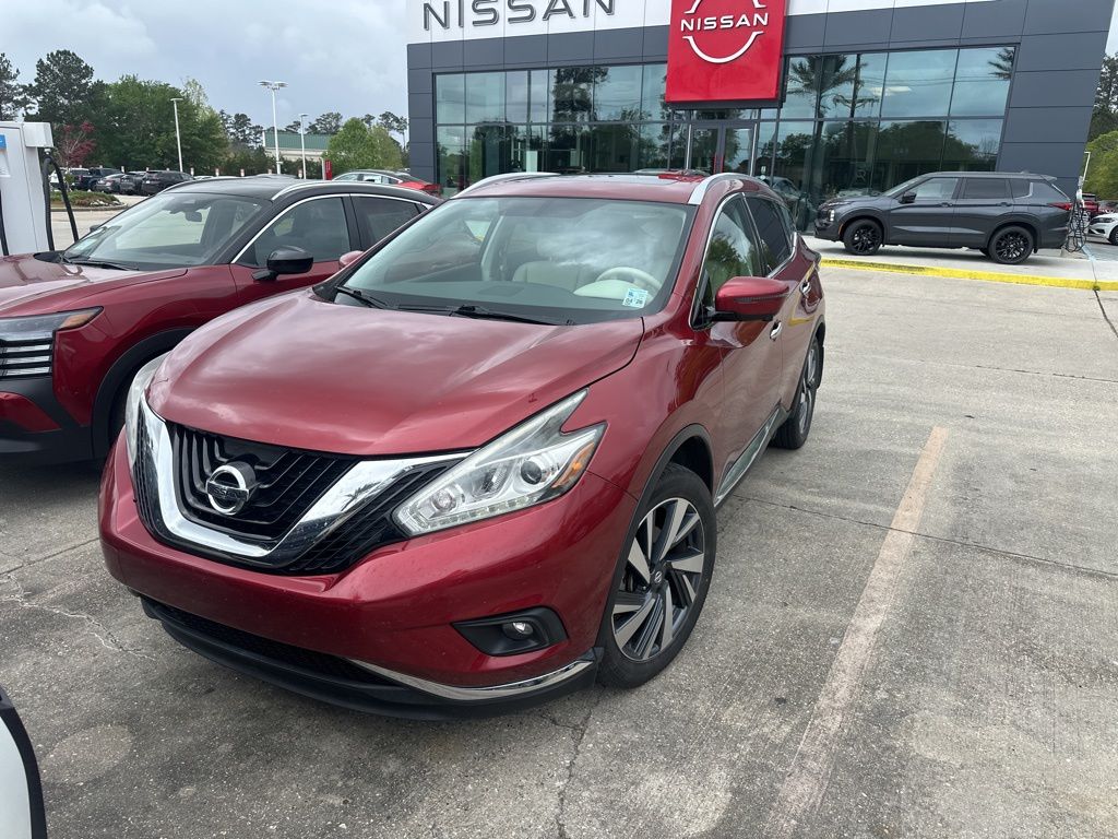 Cayenne Red Metallic 2018 Nissan Murano Platinum FWD SUV / Crossover Front-Wheel Drive Continuously Variable Transmission