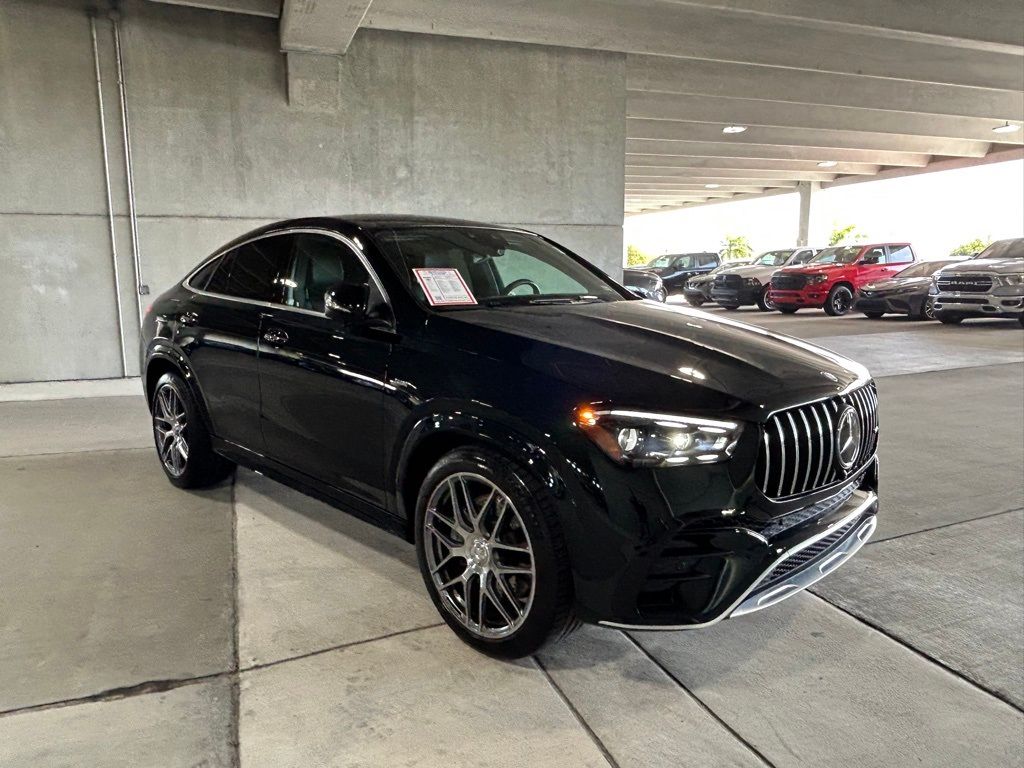 Used 2024 Mercedes-Benz GLE Coupe GLE 53 AMG with VIN 4JGFD6BB9RB010961 for sale in Miami, FL