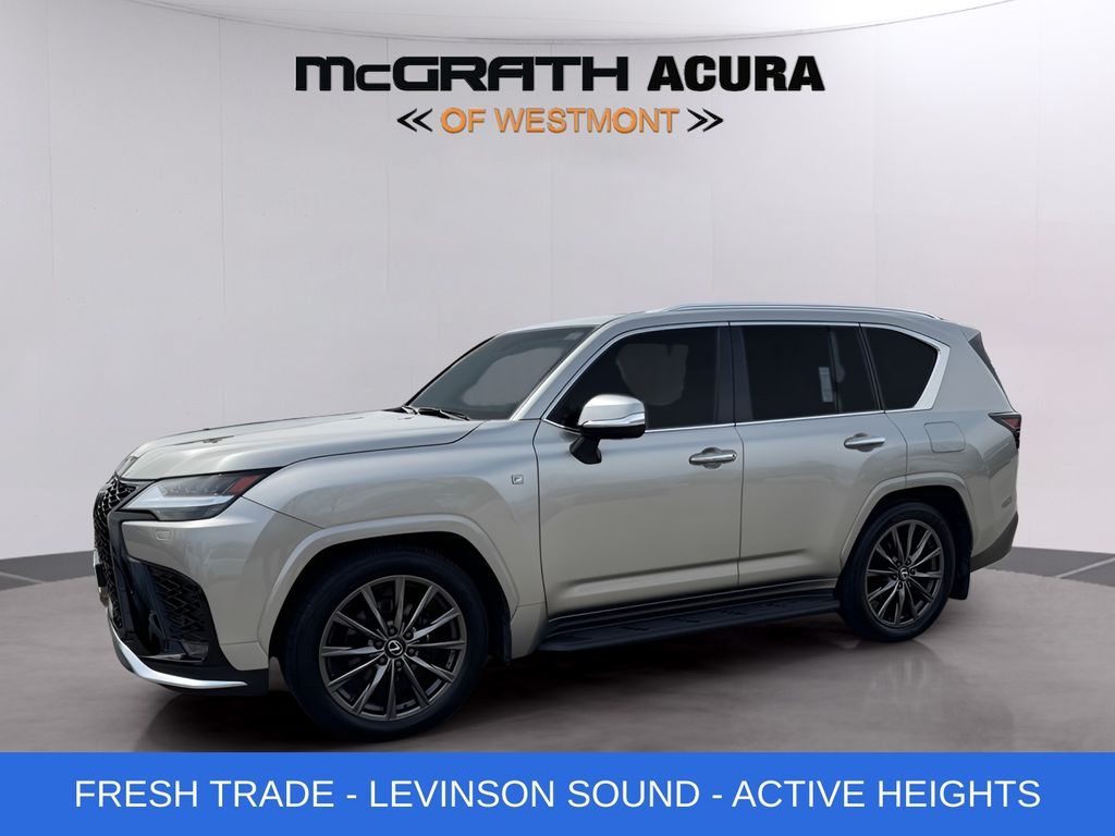 Atomic Silver 2024 Lexus LX 600 F Sport Handling AWD SUV / Crossover All-Wheel Drive Automatic