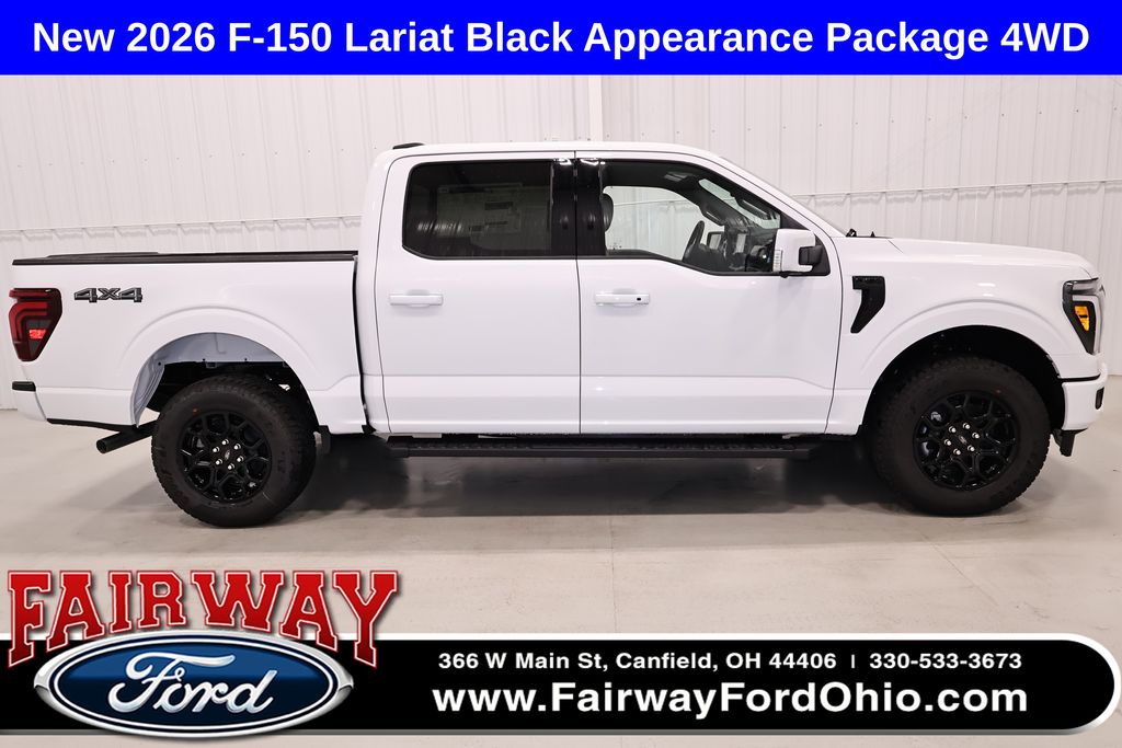 Oxford White 2026 Ford F-150 Pickup Truck Four-Wheel Drive Automatic