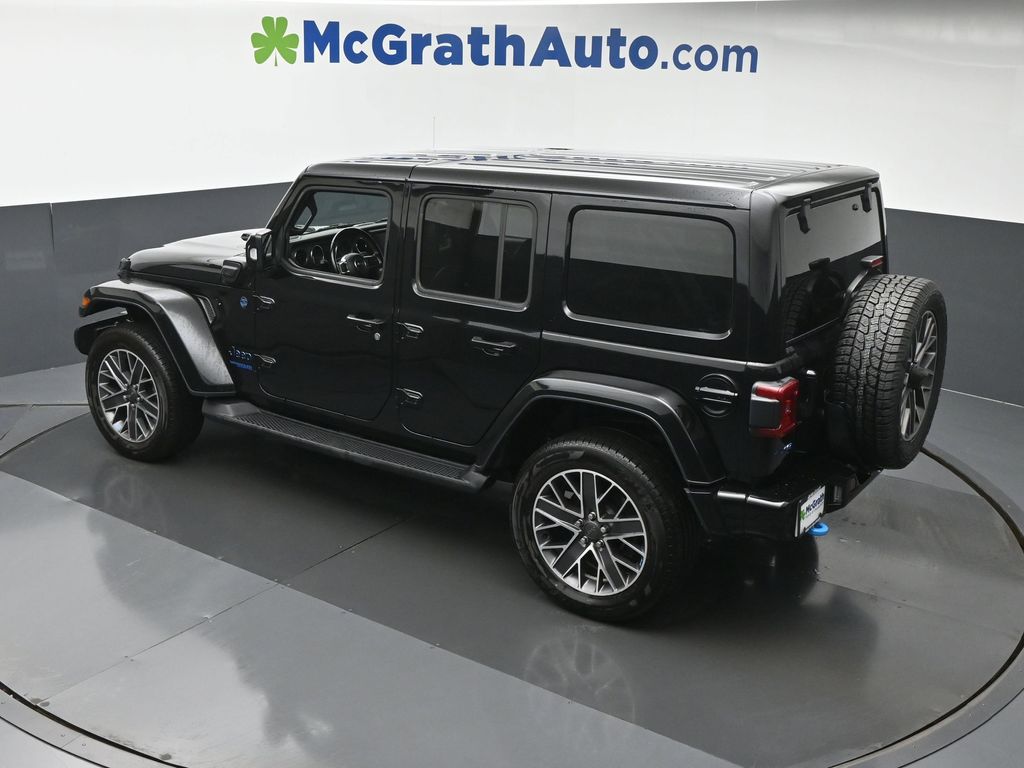 Certified Used 2022 Black Jeep Unlimited Sahara High Altitude 4xe image 25