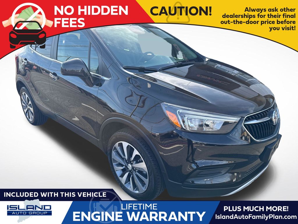 Black (Ebony Twilight Metallic) 2022 Buick Encore Preferred AWD SUV / Crossover All-Wheel Drive 6-Speed Automatic Overdrive