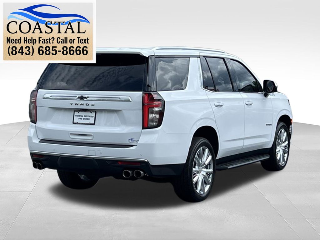 2021 Chevrolet Tahoe High Country White at Mazda of Columbia