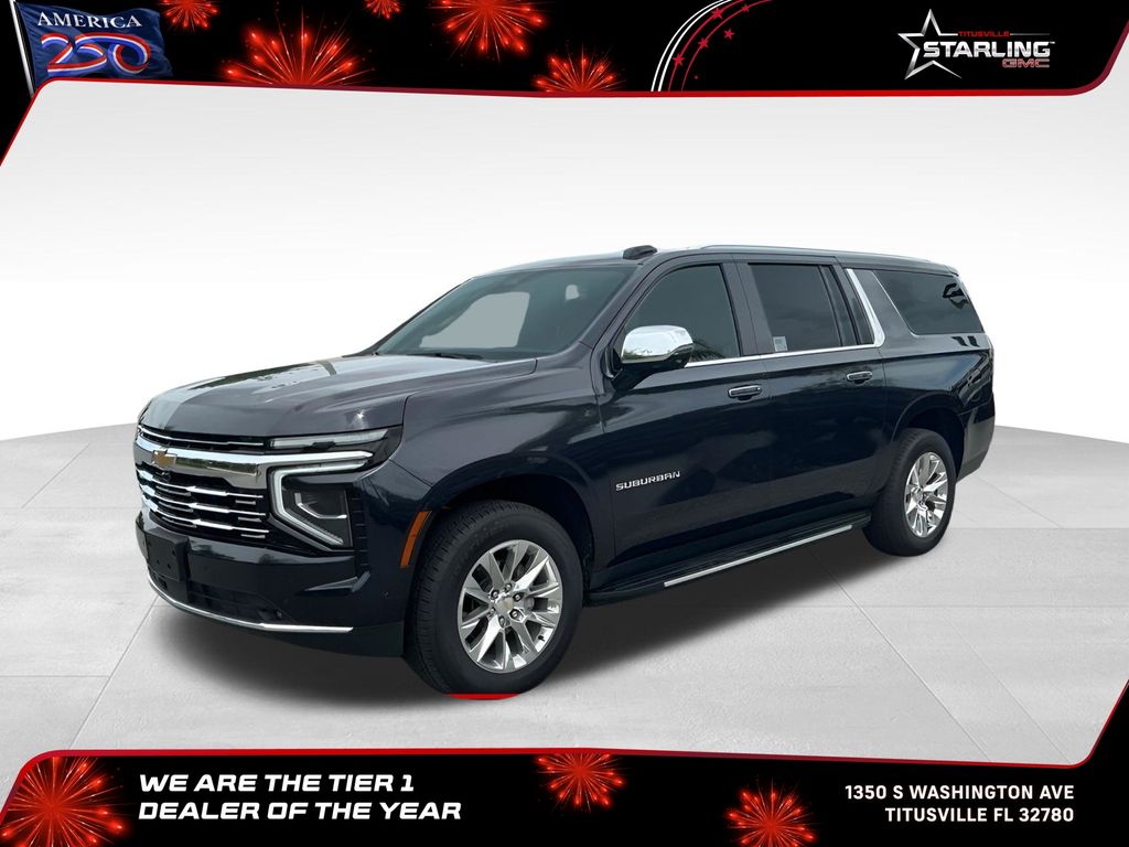 Dark Ash Metallic 2025 Chevrolet Suburban SUV / Crossover 4X2
