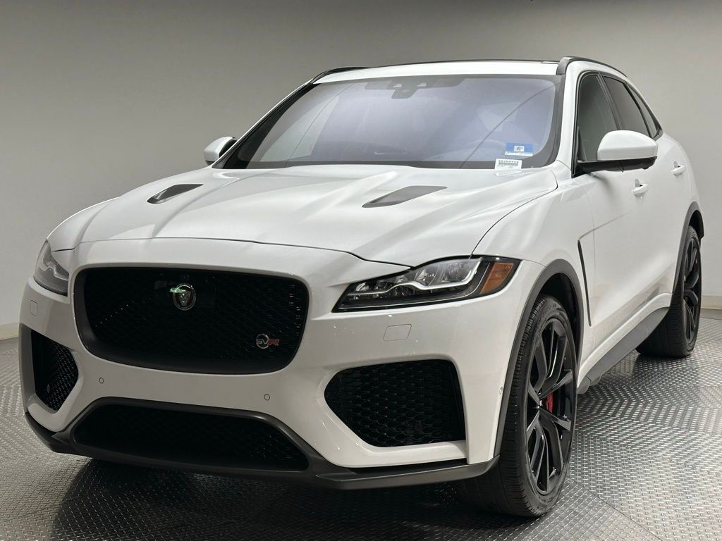 Fuji White 2020 Jaguar F-PACE SVR AWD SUV / Crossover All-Wheel Drive 8-Speed Automatic