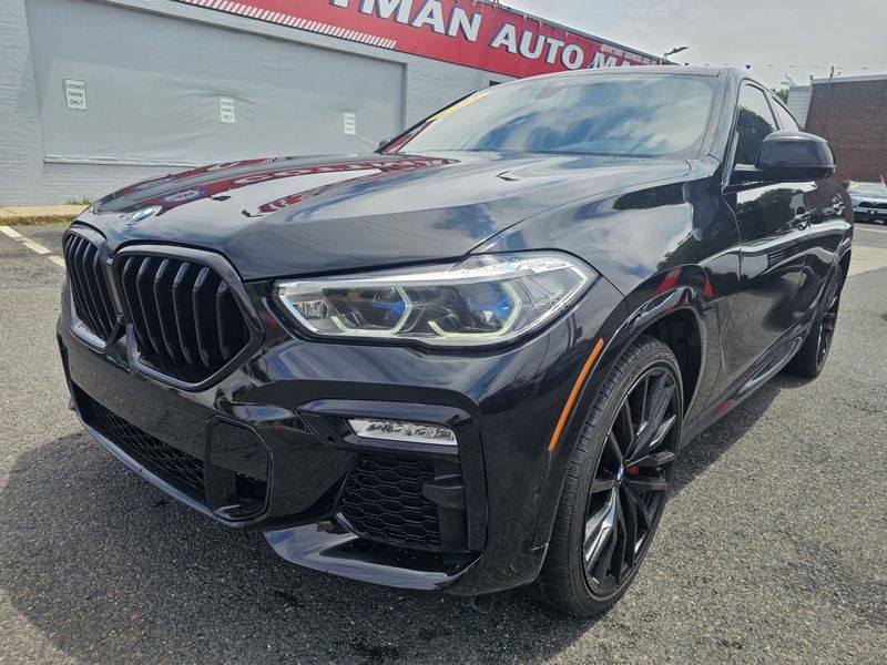 Black 2021 BMW X6 SUV / Crossover All-Wheel Drive 8-Speed Automatic