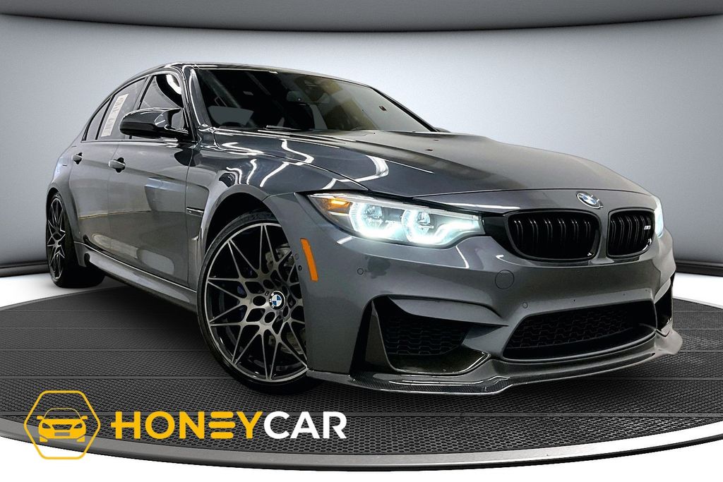 Mineral Gray Metallic 2018 BMW M3 Sedan RWD Sedan Rear-Wheel Drive 6-Speed Manual