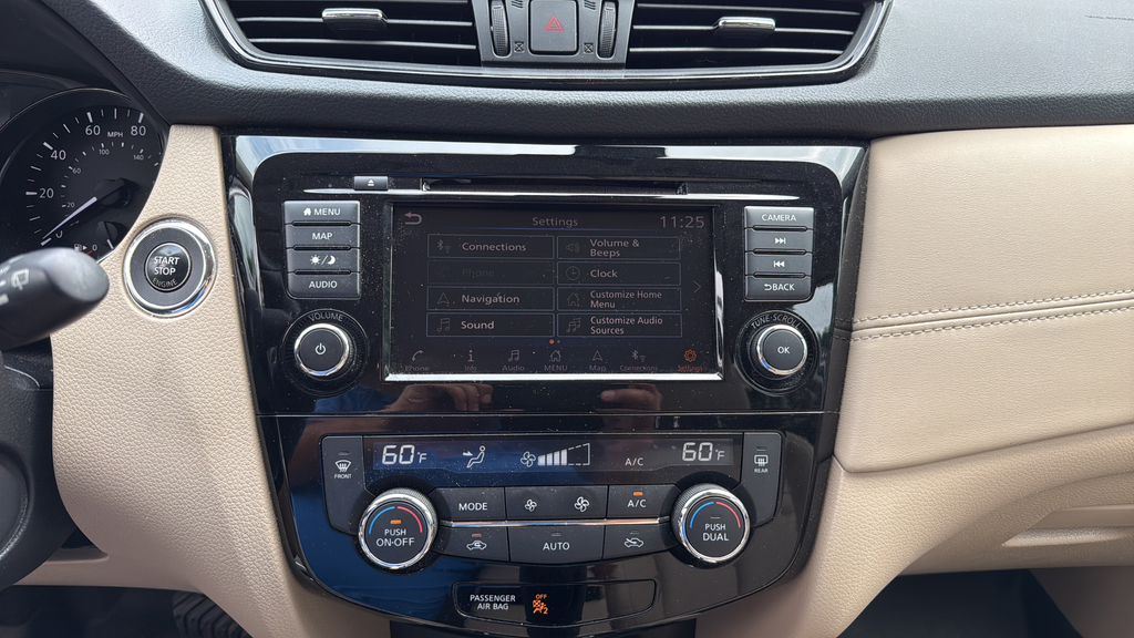 2018 Nissan Rogue SL White at Subaru and VW of Moon Township