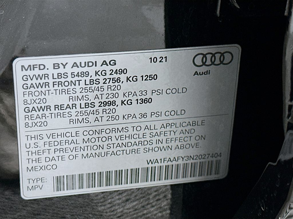 2022 Audi Q5 e Prestige 27