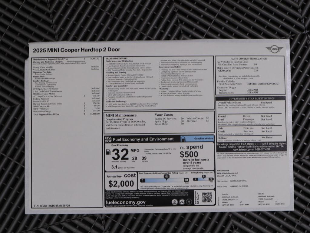 Thumbnail: 2025 MINI Cooper - 10