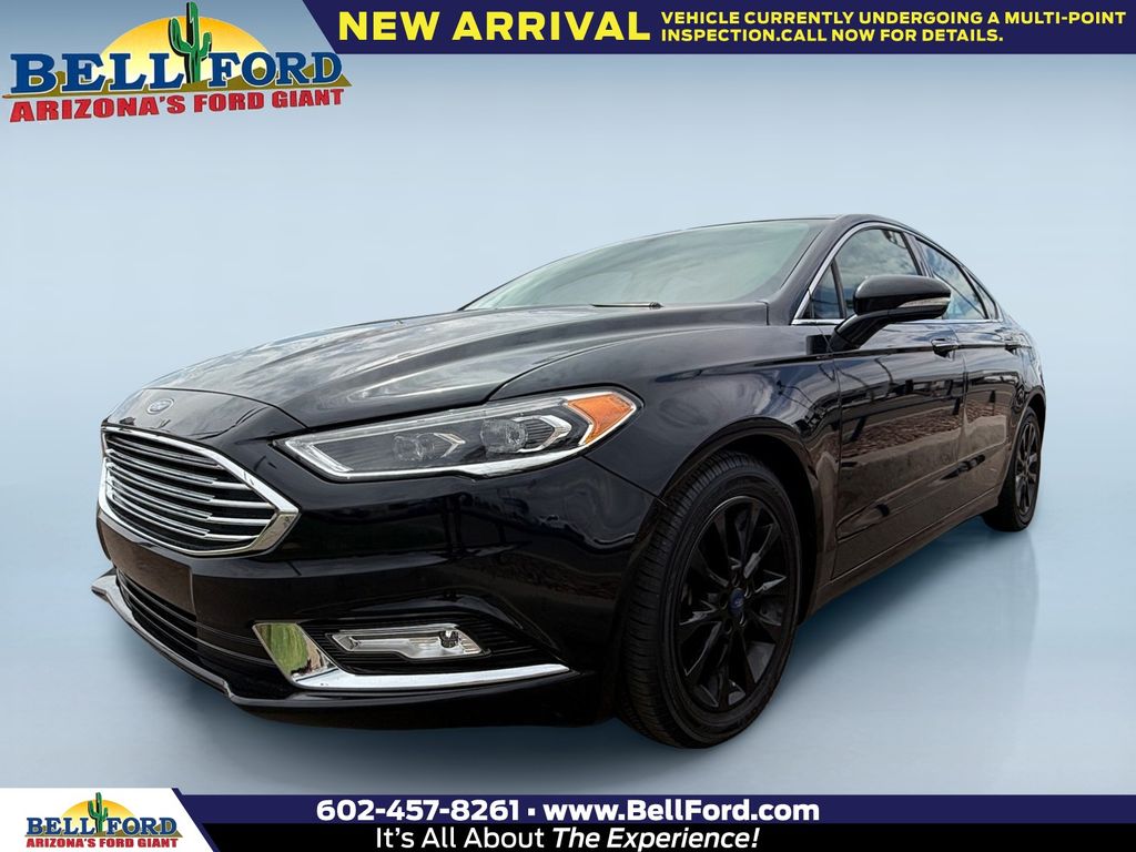 Shadow Black 2017 Ford Fusion Sedan Front-Wheel Drive 6-Speed Automatic