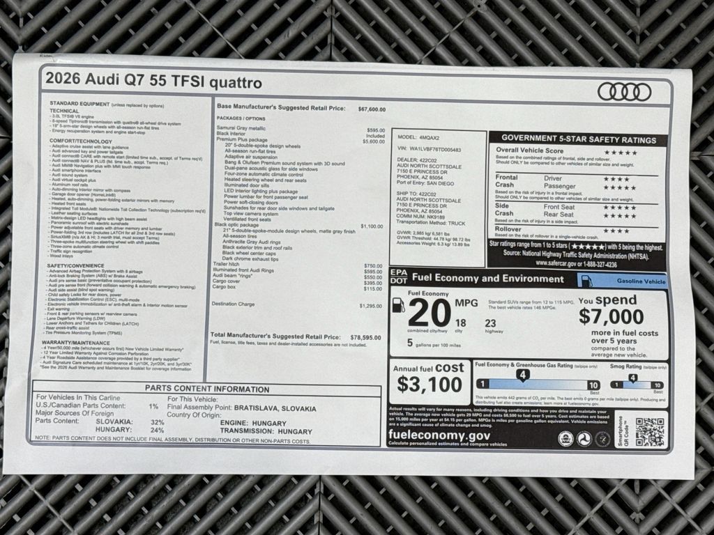 Thumbnail: 2026 Audi Q7 - 9