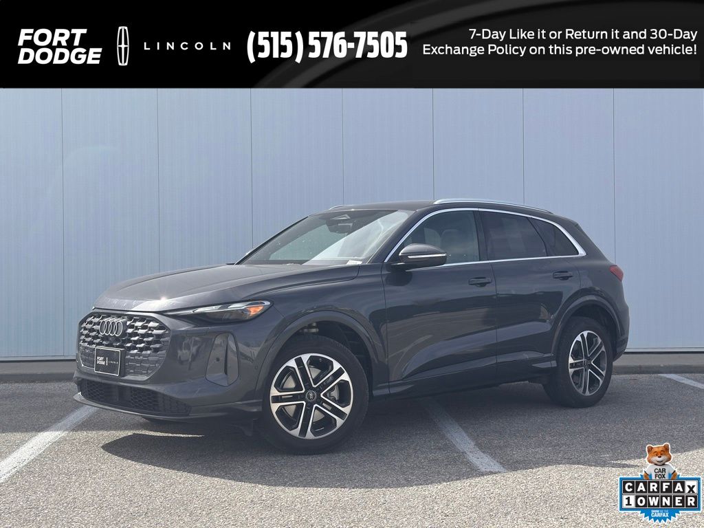 Gray 2025 Audi Q5 quattro Premium 40 TFSI SUV / Crossover All-Wheel Drive 7-Speed Automatic