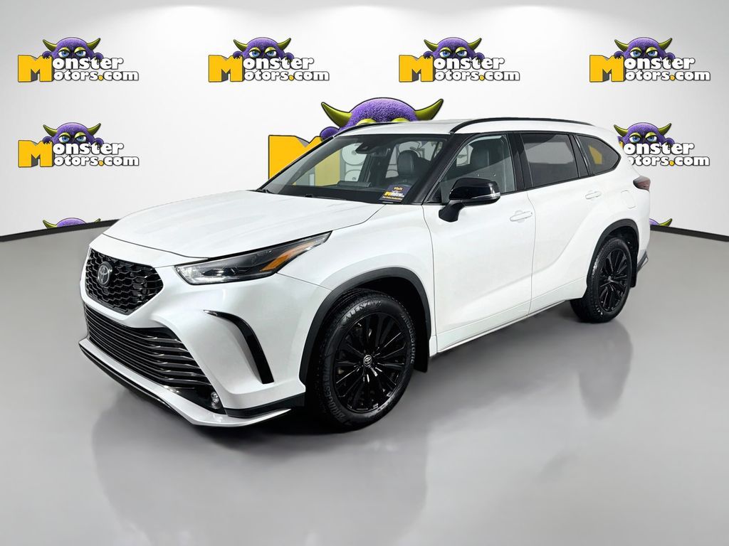 White 2024 Toyota Highlander SUV / Crossover All-Wheel Drive 8-Speed Automatic