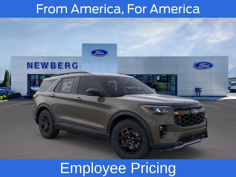Marsh Gray 2026 Ford Explorer SUV / Crossover All-Wheel Drive Automatic