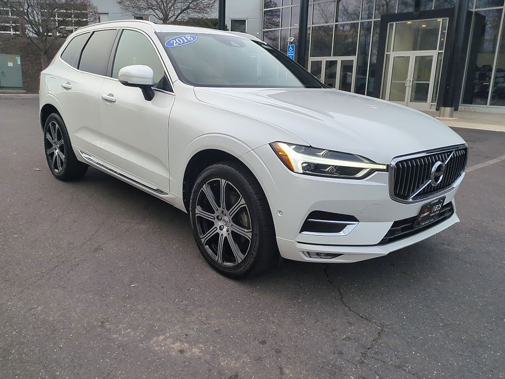 Crystal White 2018 Volvo XC60 T5 Inscription AWD SUV / Crossover All-Wheel Drive Automatic
