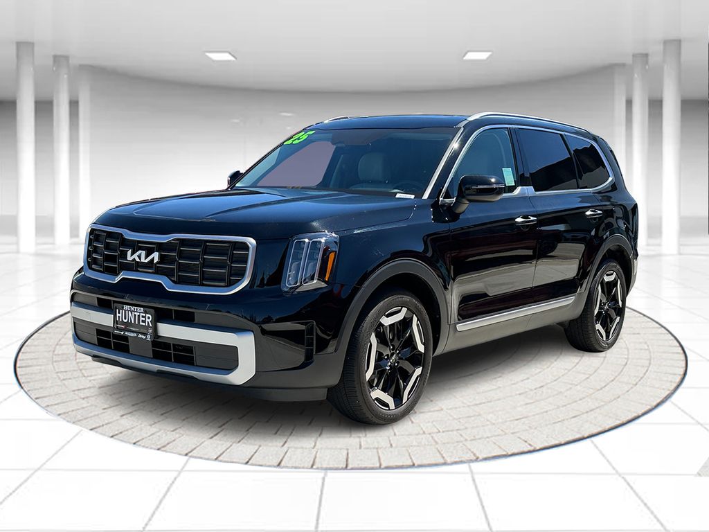 Ebony Black 2025 Kia Telluride SUV / Crossover Front-Wheel Drive 8-Speed Automatic