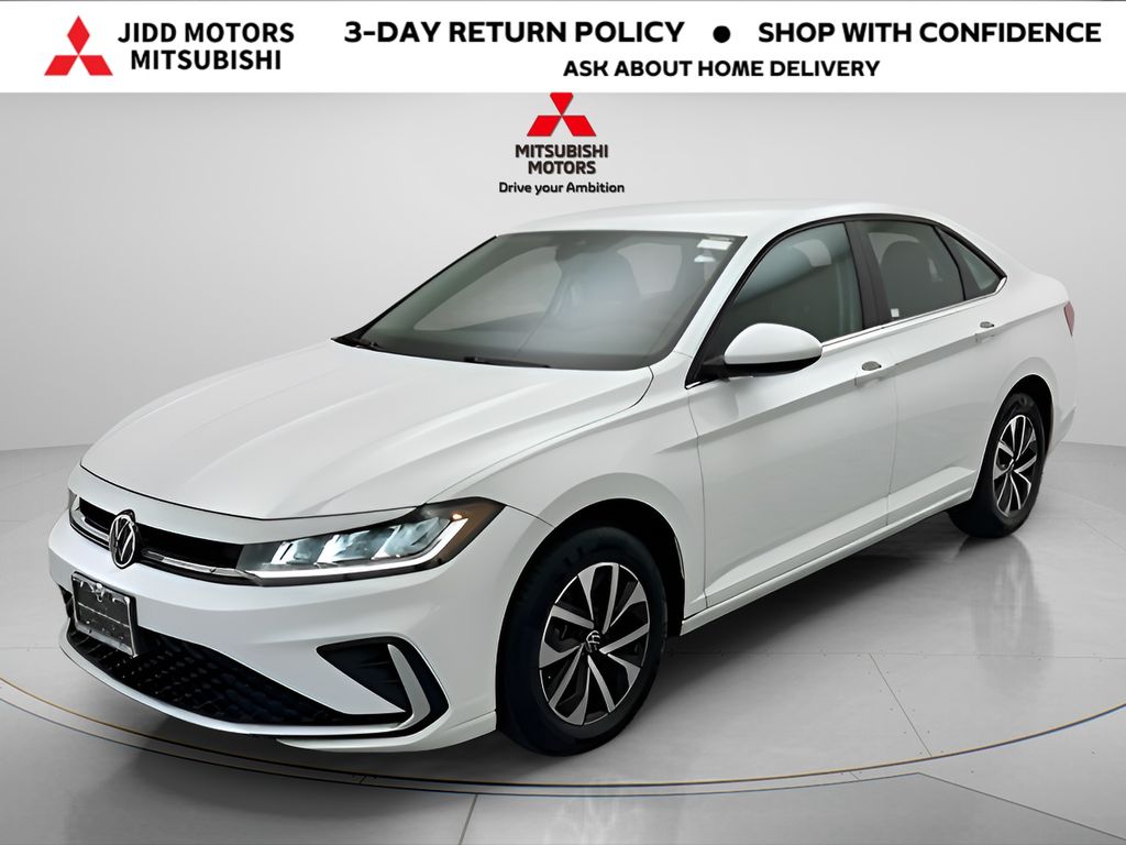 White 2025 Volkswagen Jetta S FWD Sedan Front-Wheel Drive 8-Speed Automatic