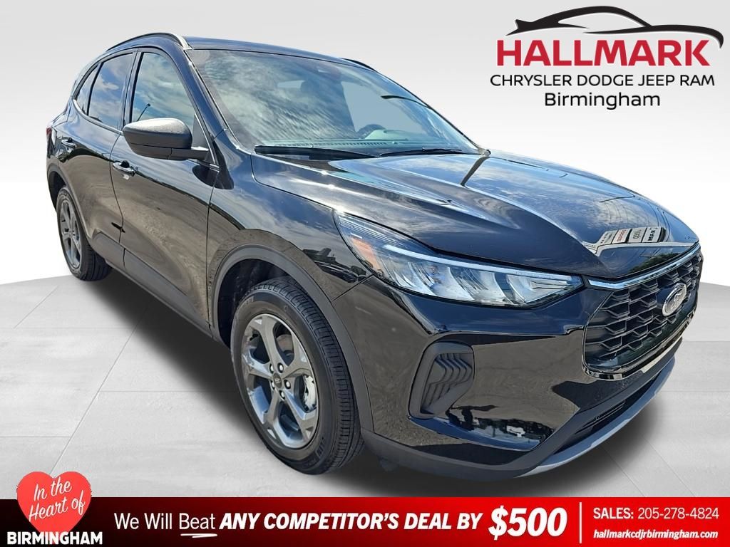 Black Metallic 2025 Ford Escape ST-Line AWD SUV / Crossover All-Wheel Drive 8-Speed Automatic