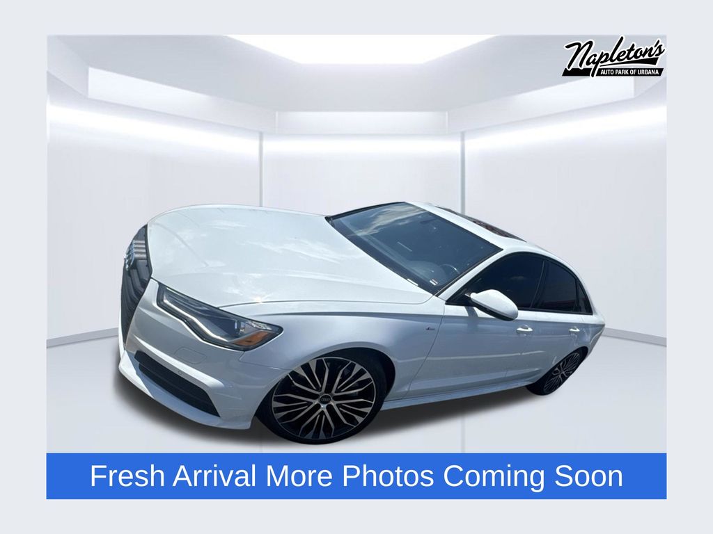Glacier White 2018 Audi A6 Sedan All-Wheel Drive 8-Speed Automatic