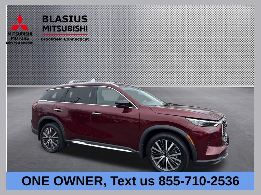 Deep Bordeaux 2023 INFINITI QX60 Sensory AWD SUV / Crossover All-Wheel Drive 9-Speed Automatic
