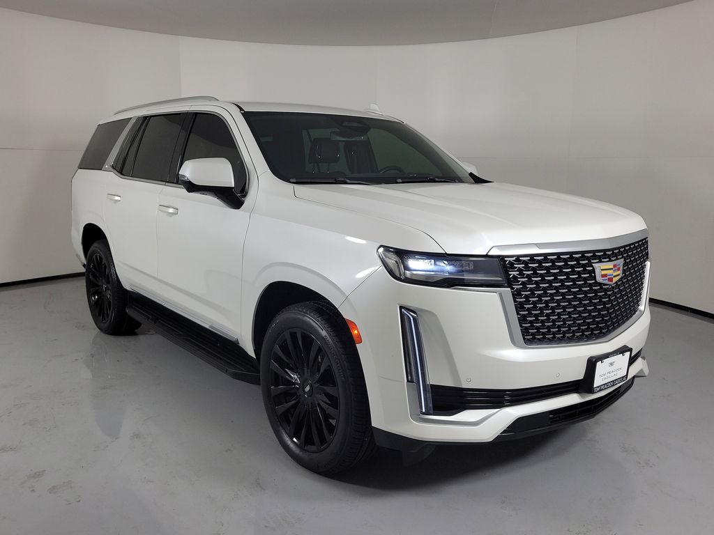2021 Cadillac Escalade Luxury White at Tom Peacock Cadillac