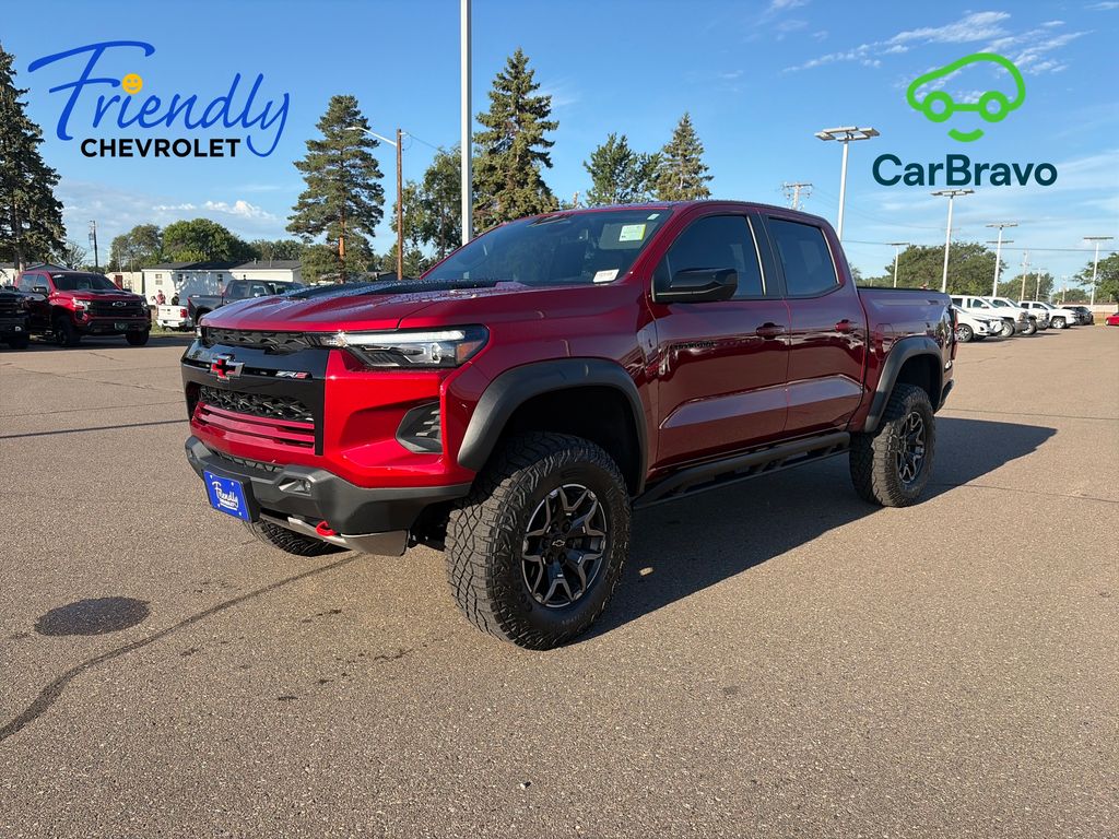Radiant Red Tintcoat 2026 Chevrolet Colorado Pickup Truck Four-Wheel Drive 8-Speed Automatic