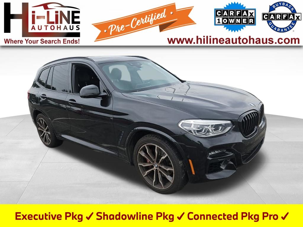 Black Sapphire Metallic 2021 BMW X3 SUV / Crossover All-Wheel Drive 8-Speed Automatic