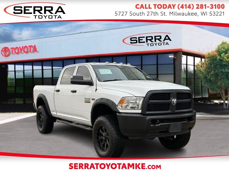 Bright White Clearcoat 2018 RAM 2500 Tradesman Crew Cab 4WD Pickup Truck Four-Wheel Drive 6-Speed Automatic