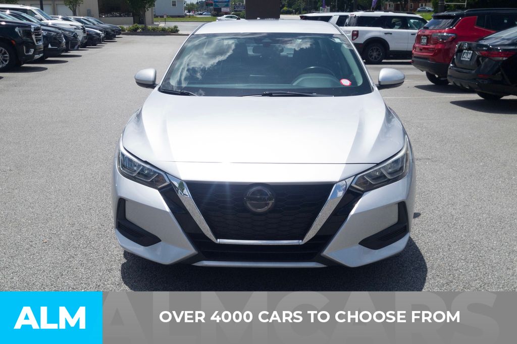 Used 2021 Nissan Sentra SV with VIN 3N1AB8CV9MY278768 for sale in Florence, SC