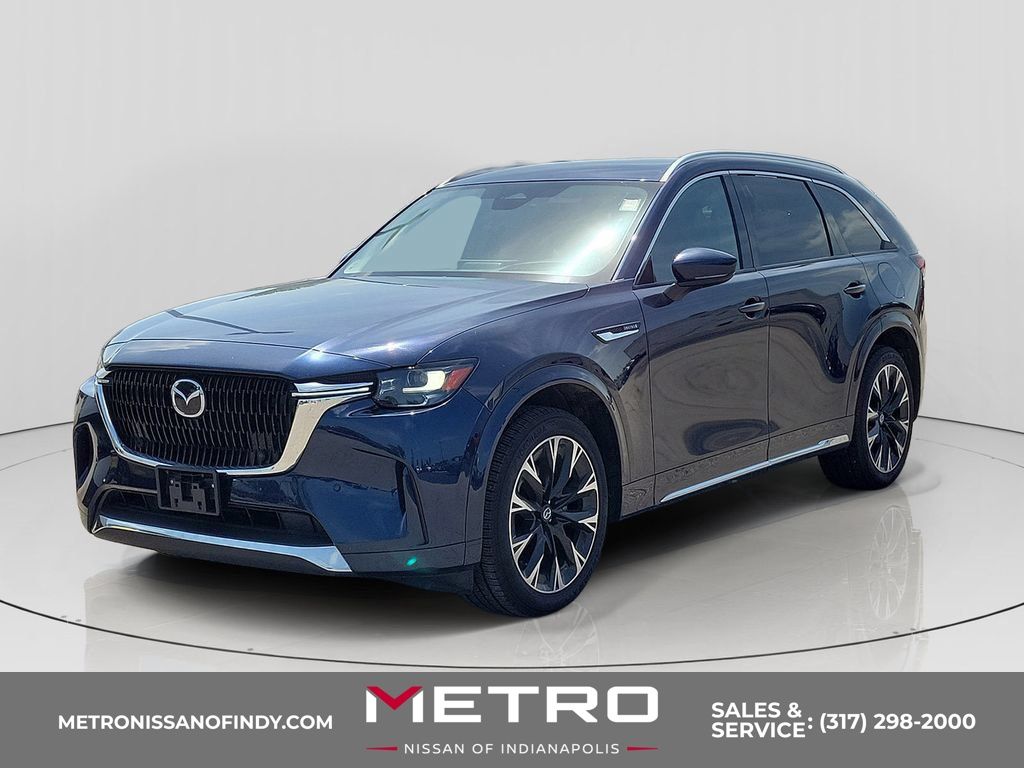 Deep Crystal Blue Mica 2024 Mazda CX-90 SUV / Crossover All-Wheel Drive 8-Speed Automatic