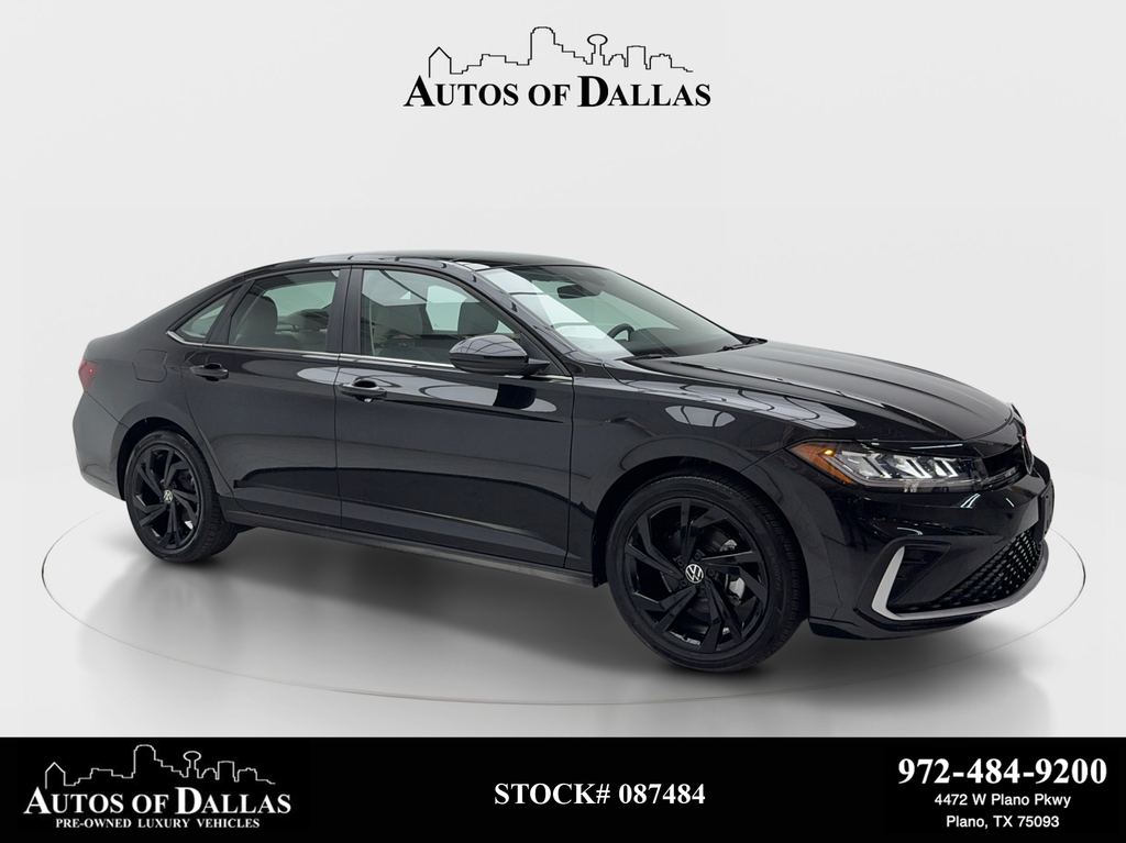 Deep Black 2025 Volkswagen Jetta Sedan Front-Wheel Drive 8-Speed Automatic