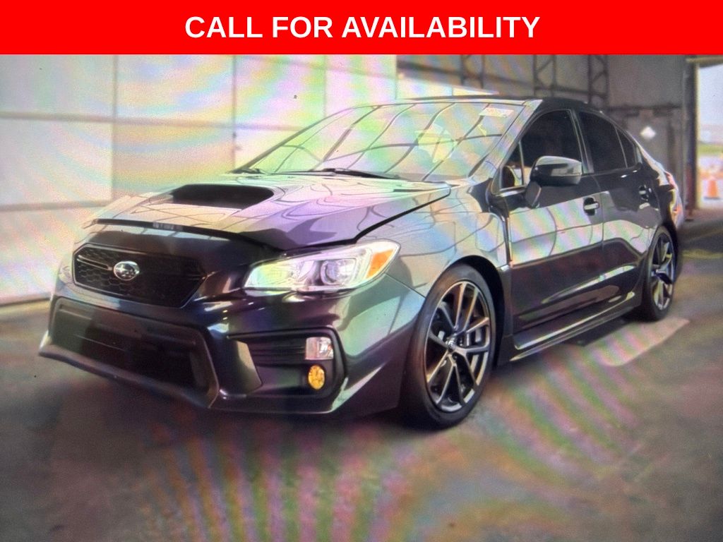 Dark Gray Metallic 2019 Subaru WRX Sedan All-Wheel Drive 6-Speed Manual