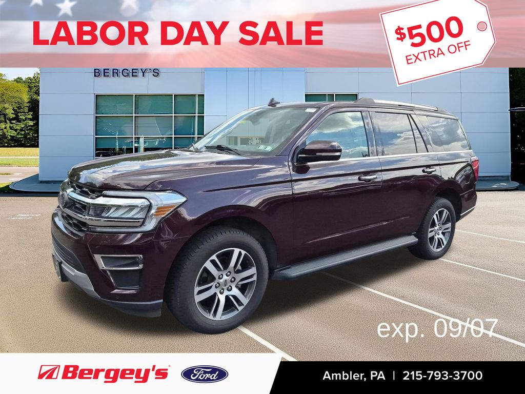 Red Metallic 2024 Ford Expedition SUV / Crossover Four-Wheel Drive Automatic