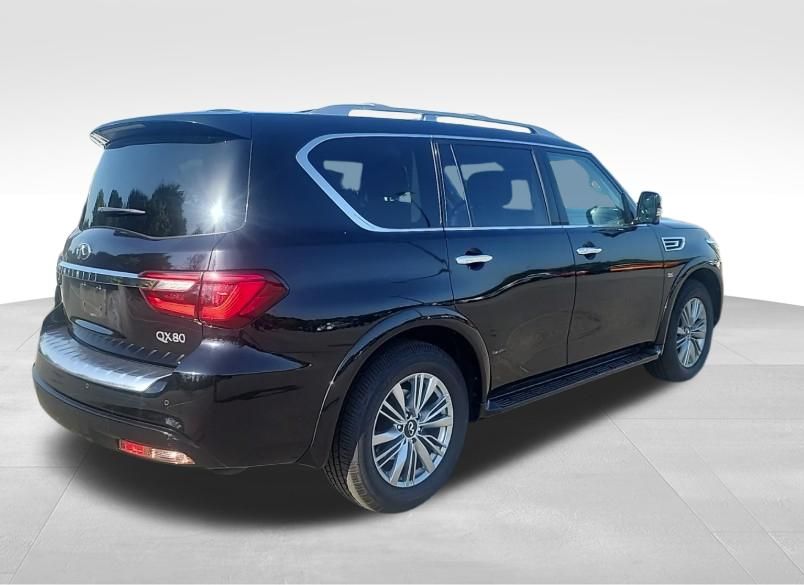 2019 Black Obsidian INFINITI QX80 LUXE 4X4 SUV