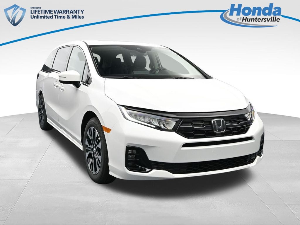 White 2026 Honda Odyssey Minivan Front-Wheel Drive Automatic