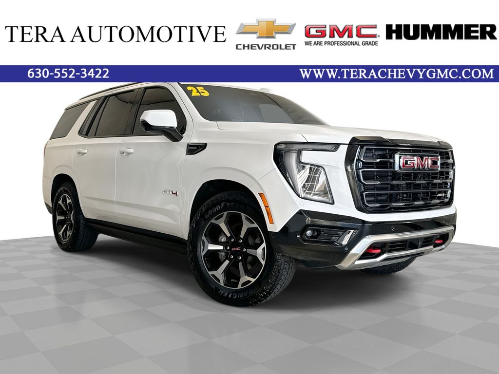 Summit White 2025 GMC Yukon SUV / Crossover Four-Wheel Drive