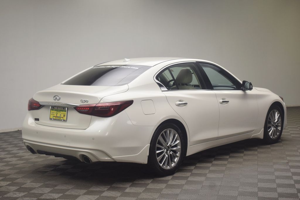 used 2021 INFINITI Q50 car, priced at $23,000