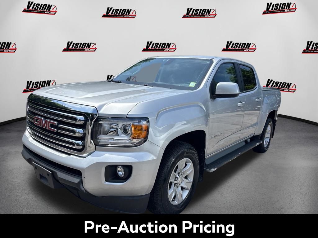 Quicksilver Metallic 2017 GMC Canyon Pickup Truck Four-Wheel Drive 8-Speed Automatic