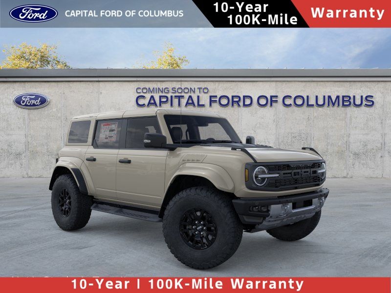 Desert Sand 2026 Ford Bronco Raptor 4WD SUV / Crossover Four-Wheel Drive Automatic