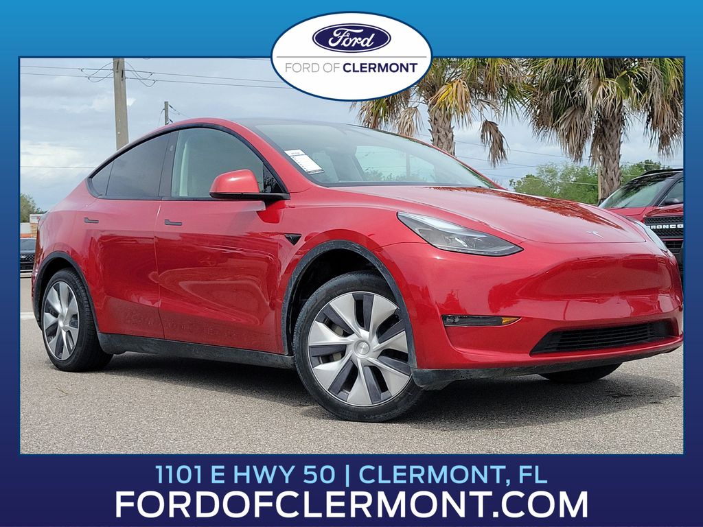 Ultra Red 2024 Tesla Model Y Long Range AWD SUV / Crossover All-Wheel Drive 1-Speed Automatic