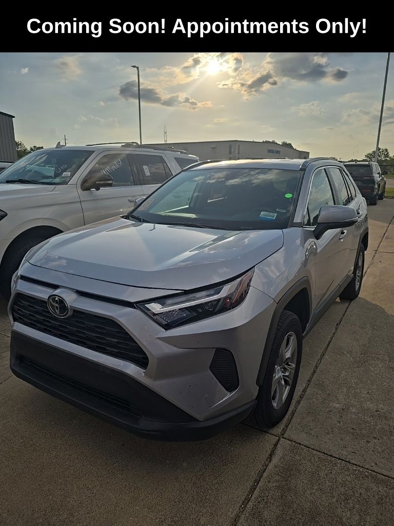 Silver Sky Metallic 2025 Toyota RAV4 Hybrid SUV / Crossover All-Wheel Drive Continuously Variable Transmission
